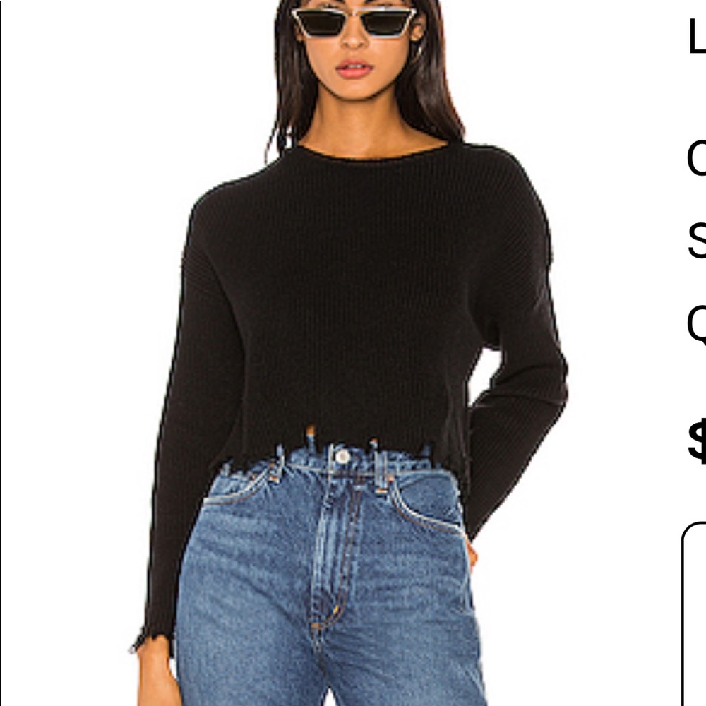 Lovers + Friends Cropped Sweater